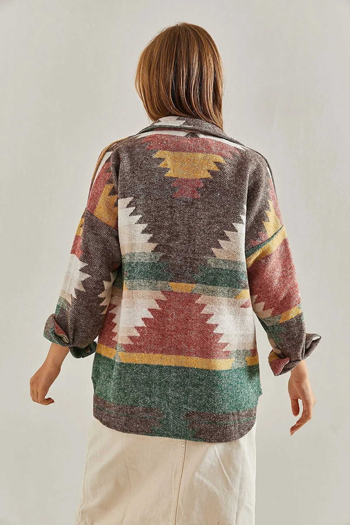 Aztec Inspired Cotton Rustic Shacket