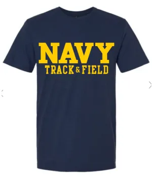 Block NAVY Track & Field T-Shirt (navy)