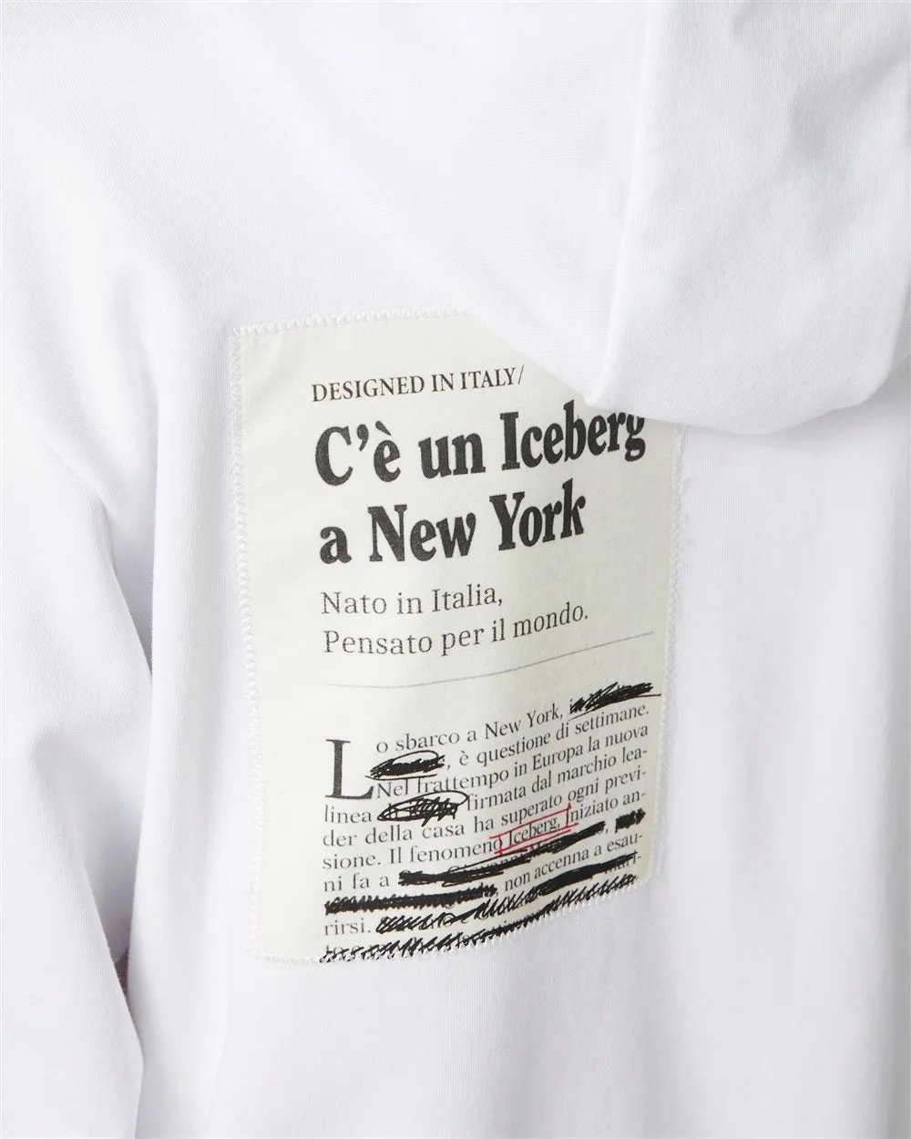 Gurada Al Futuro Hoodie (White) - I25E11363001101
