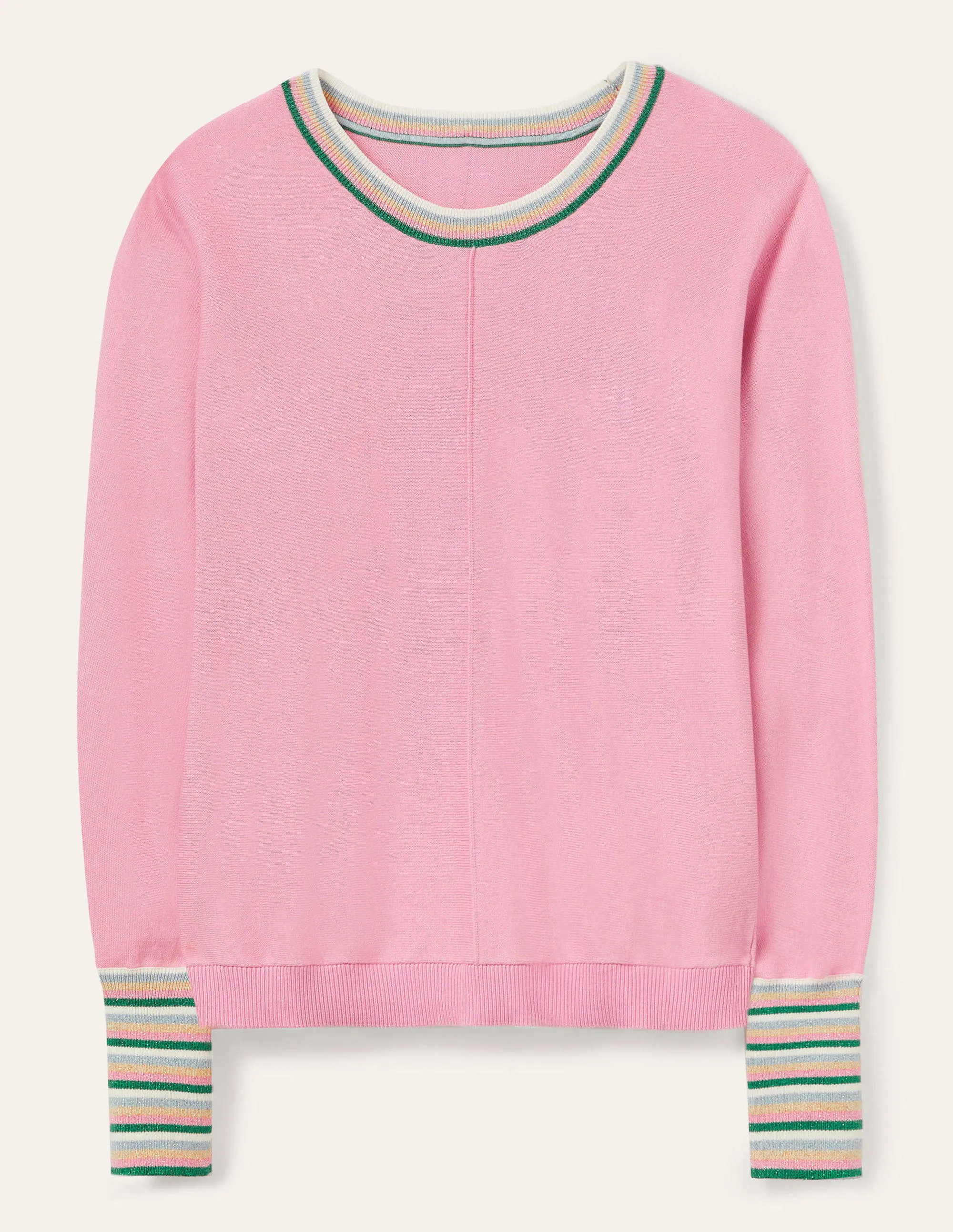 Lytton Sparkle Jumper-Soft Peony
