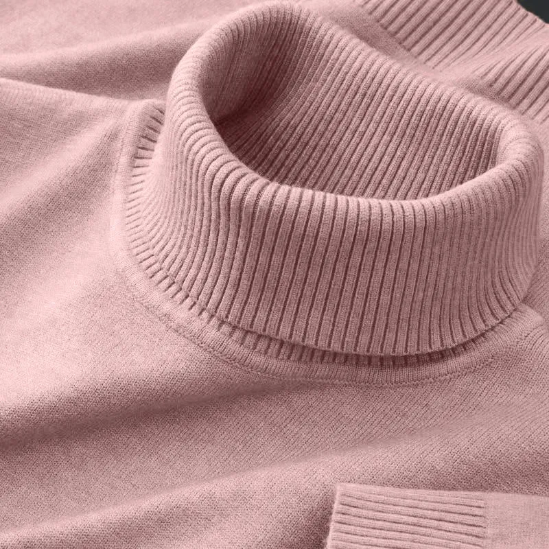Men's Turtleneck Knitted Sweater