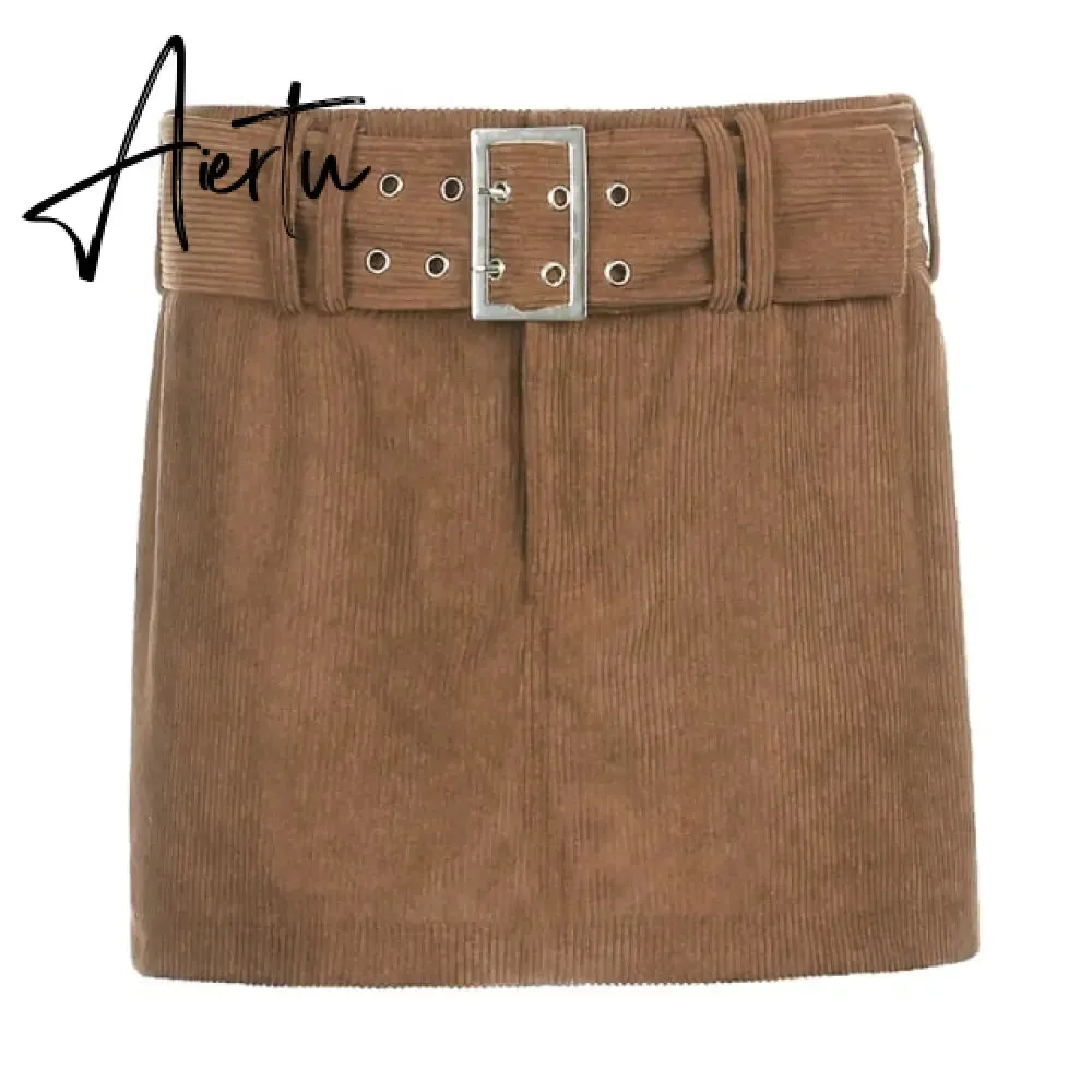 Women'S Jeans Skirt Y2K Belt Mini Denim Skirt Korean Low Waist Straight Short Skirt Summer Harajuku Sexy Vintage