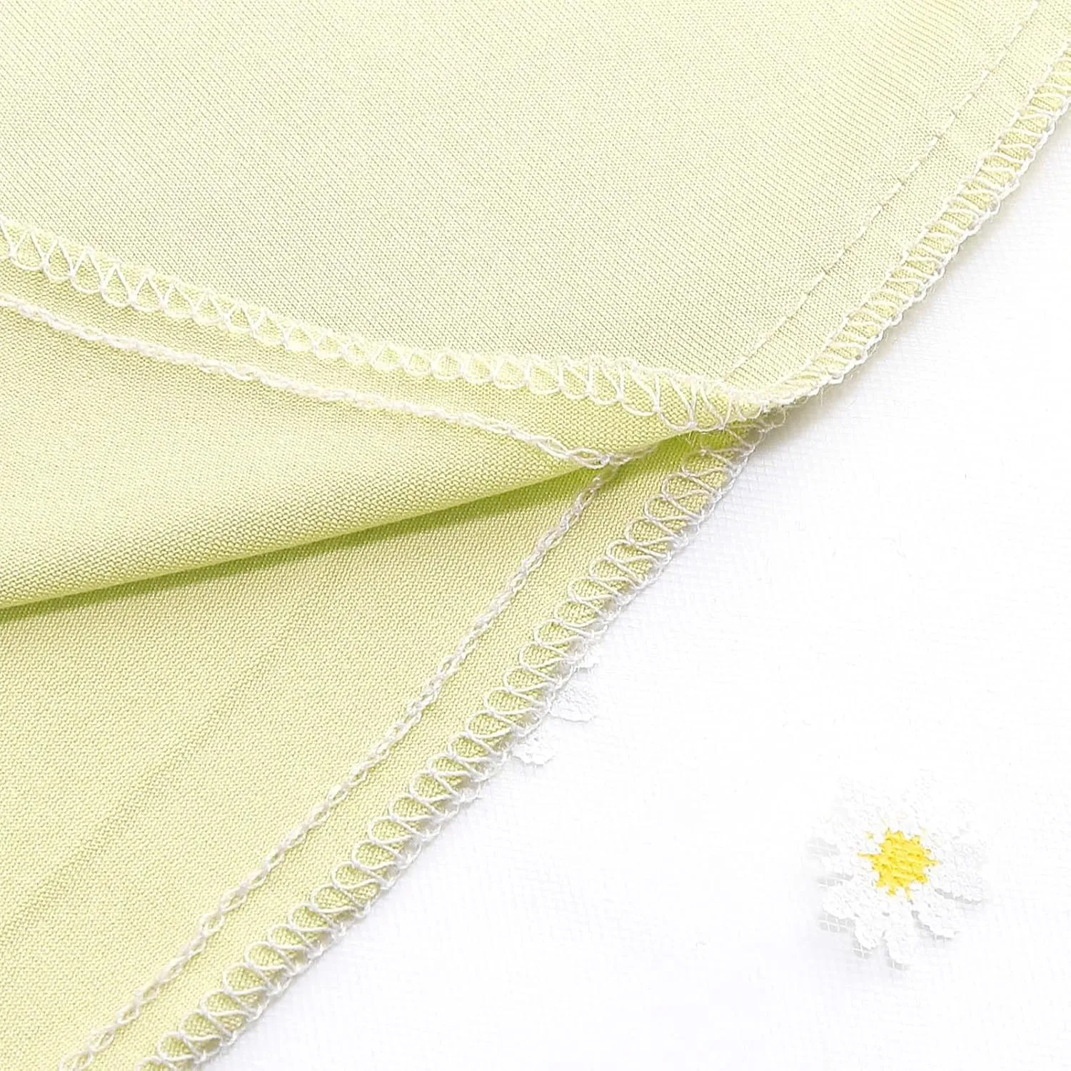 Womens Midi Tulle Skirt Daisy Embroidery Floral Layered Elastic High Waist Tutu Skirt Mesh A Line Fairy Skirts